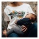T- shirt d'allaitement Tajinebanane "Milktamère" avec boutons pressions