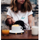 T-shirt d'allaitement Tajinebanane "Milk" avec boutons pressions