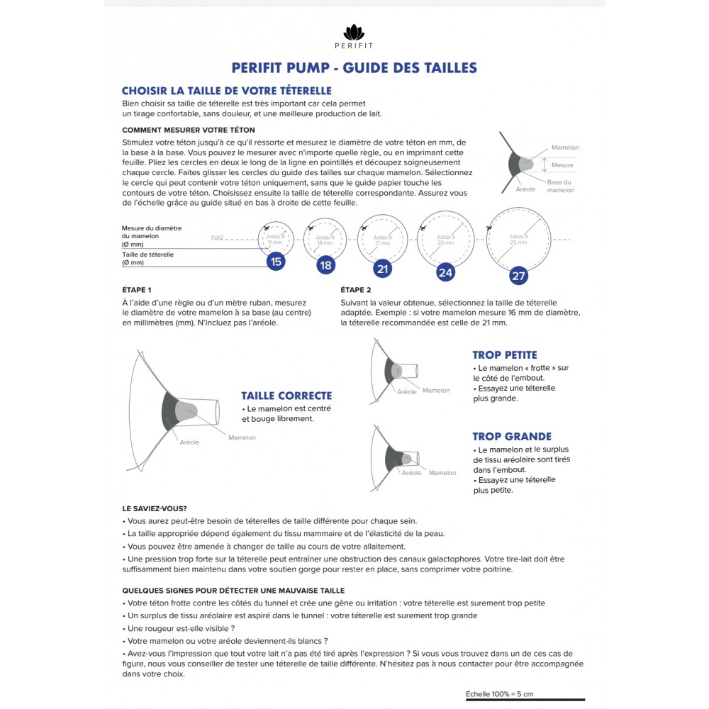 Tire-lait mains libres Perifit Pump - Maternéal