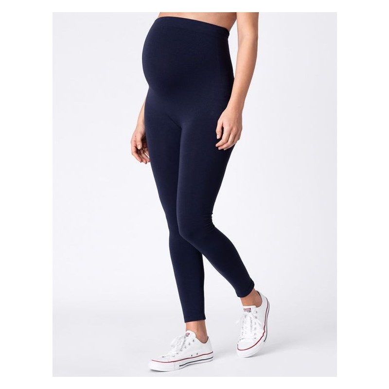 Legging grossesse en bambou – Bleu marine