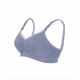 BRASSIERE DE GROSSESSE ET D'ALLAITEMENT ORGANIC BLEUET