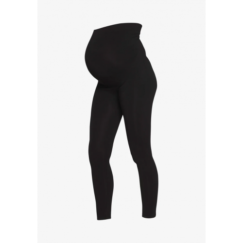 Legging grossesse taille haute en bambou - Noir