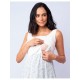 ROBE FLEURIE DE GROSSESSE ET D'ALLAITEMENT ATISHA