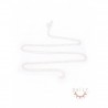SAUTOIR ARGENT SIMPLE