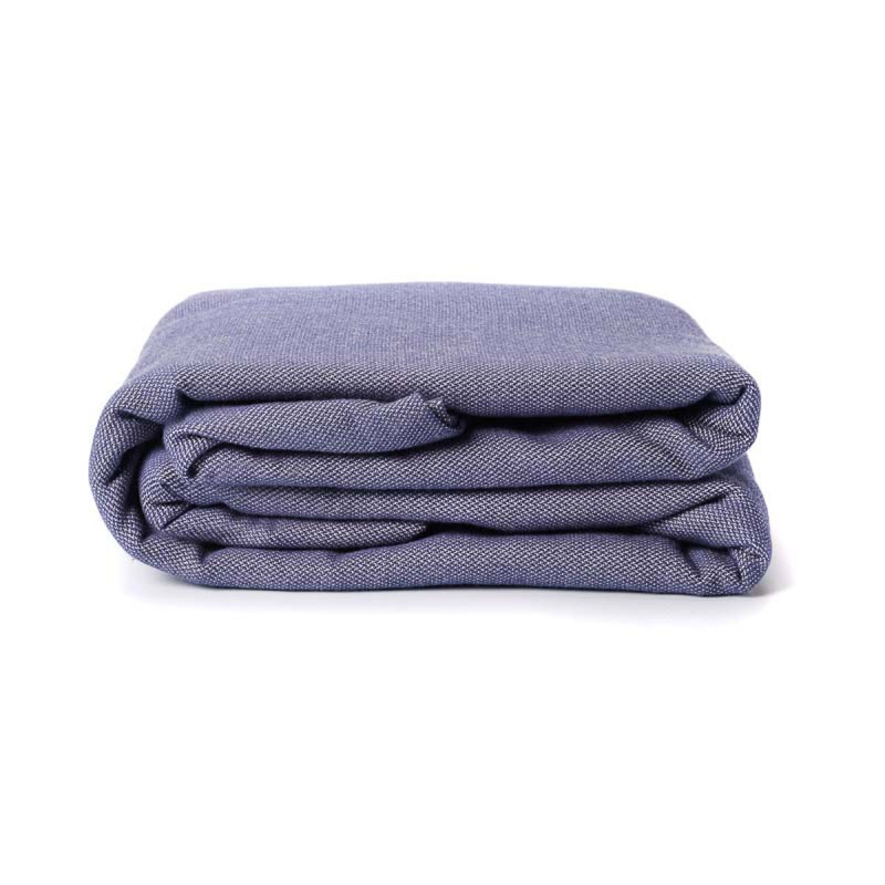 Echarpe de portage tissée Néobulle coloris Cobalt