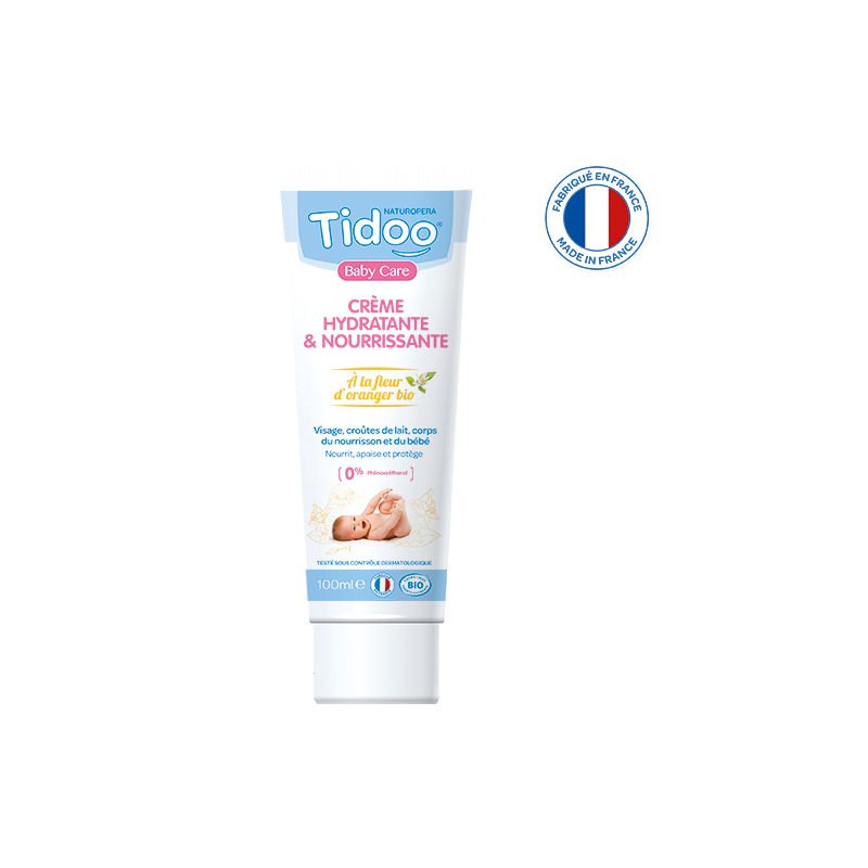 Crème hydratante et nourissante bio 100ml