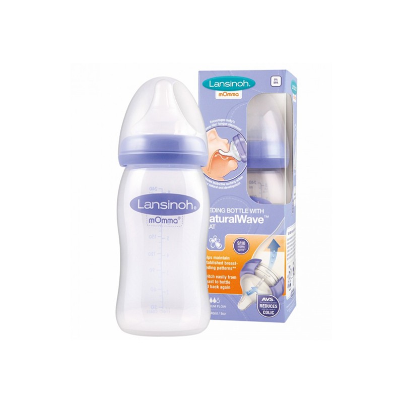 Biberon Lansinoh Momma 240ml