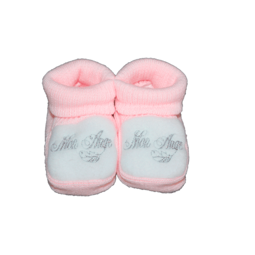 Chaussons de naissance tricot