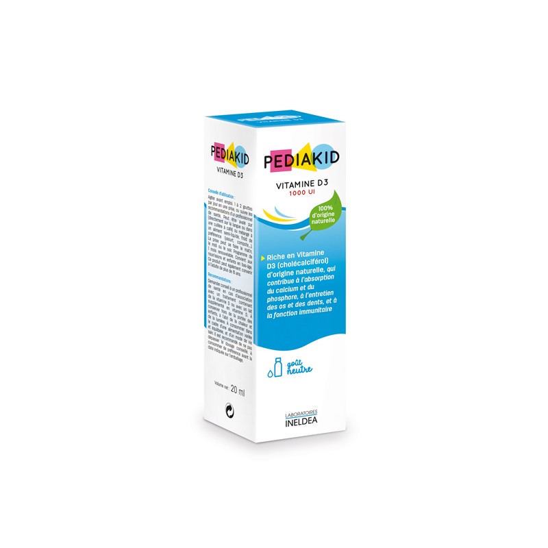 Complément alimentaire à la Vit D - Pediakid