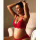 Soutien-gorge de grossesse et d'allaitement LOLLYPOP grenadine