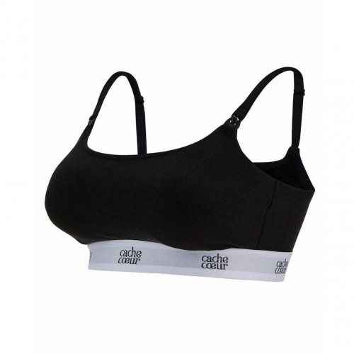 Brassière d'allaitement absorbante Bodyguard-Noir