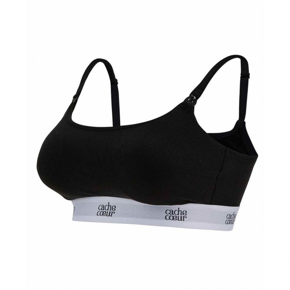 Brassière d'allaitement absorbante Bodyguard-Noir - Maternéal