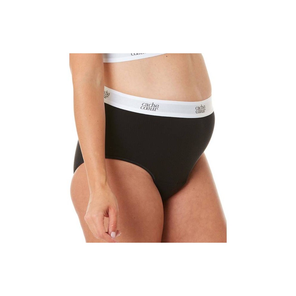 Culotte Post-Partum absorbante Bodyguard noire